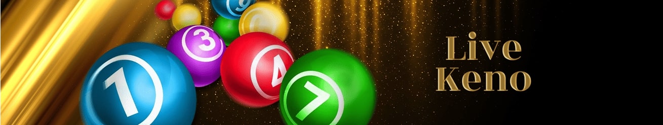 Keno Number Game Banner